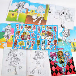 Kleepsudega värviraamat Soodukas.Com