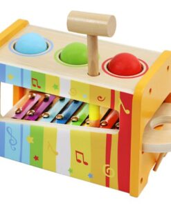 Puidust haamriga toksimise mäng + metallofon