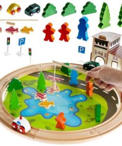 puidust autorada + magnetitega kalapüügimäng