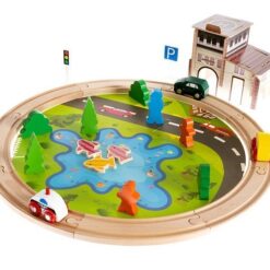 puidust autorada + magnetitega kalapüügimäng