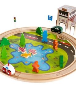 puidust autorada + magnetitega kalapüügimäng