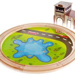 puidust autorada + magnetitega kalapüügimäng