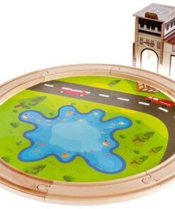 puidust autorada + magnetitega kalapüügimäng