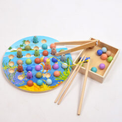 Puidust osavusmäng "Kalapüük"