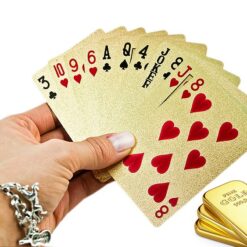 kuldsed mängukaardid