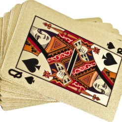 kuldsed mängukaardid