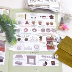 Minimaja meisterdamiskomplekt led valgustusega Soodukas.Com