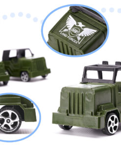 Sõdurifiguuride ja sõjamasinate komplekt