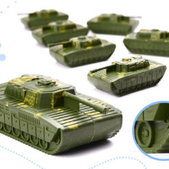 Sõdurifiguuride ja sõjamasinate komplekt