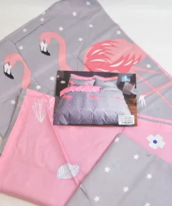 Voodipesu komplekt flamingodega 160x200cm