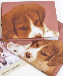 Voodipesu komplekt koera ja kassiga 160x200cm