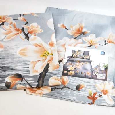 Voodipesu komplekt lilledega 200x220cm
