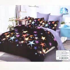 Voodipesu komplekt tähekestega 160x200cm