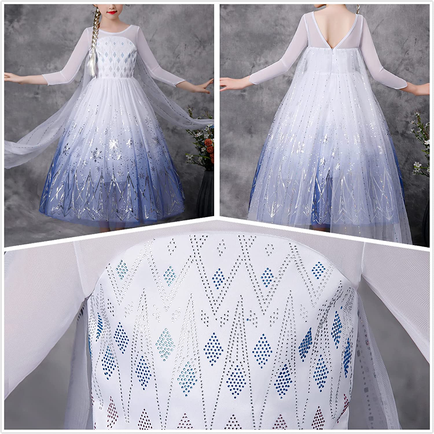 Frozen kostüüm / Elsa kleit - Image 4