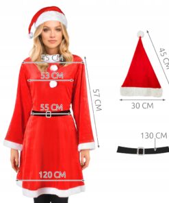 Alternative view of Päkapiku kostüüm naistele - jõulu kleit
