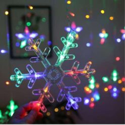 Puldiga valguskardin jõulutuled