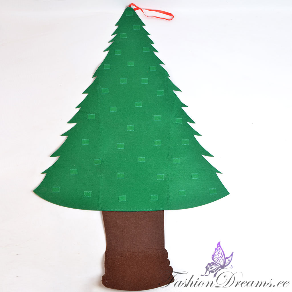 DIY vildist jõulupuu koos ehete ja tuledega - Image 6
