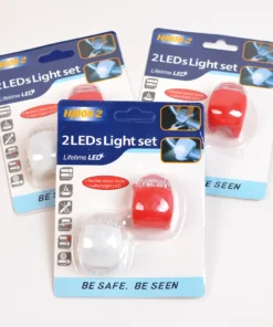 Alternative view of LED-helkur / jalgratta tuled 2tk