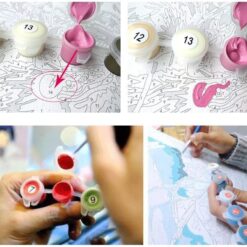 Alternative view of Numbrite järgi maalimise komplekt 40x50cm