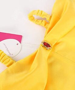 printsessi kleit kollane 4