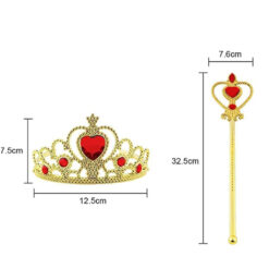 Printsessi kleit koos aksessuaaridega / printsessi kostüüm Soodukas.Com