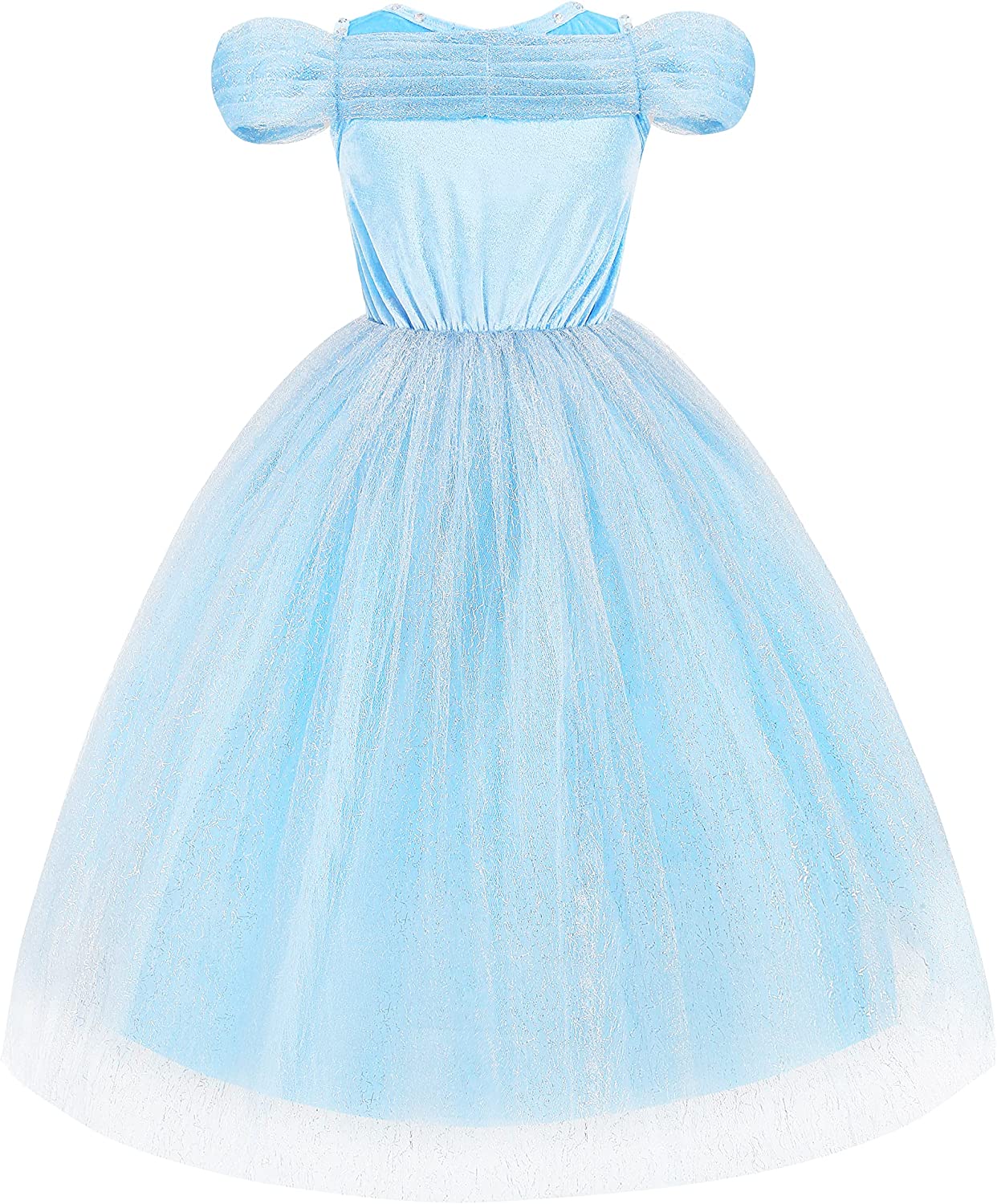 Printsessi kleit koos aksessuaaridega / Tuhkatriinu kostüüm liblikatega - Image 3