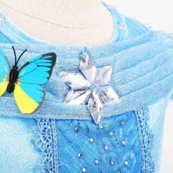 Printsessi kleit koos aksessuaaridega / Tuhkatriinu kostüüm liblikatega Soodukas.Com