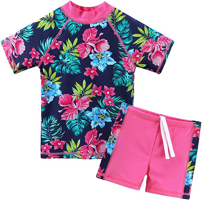 Ujumiskostüüm - T-särk ja lühikesed püksid