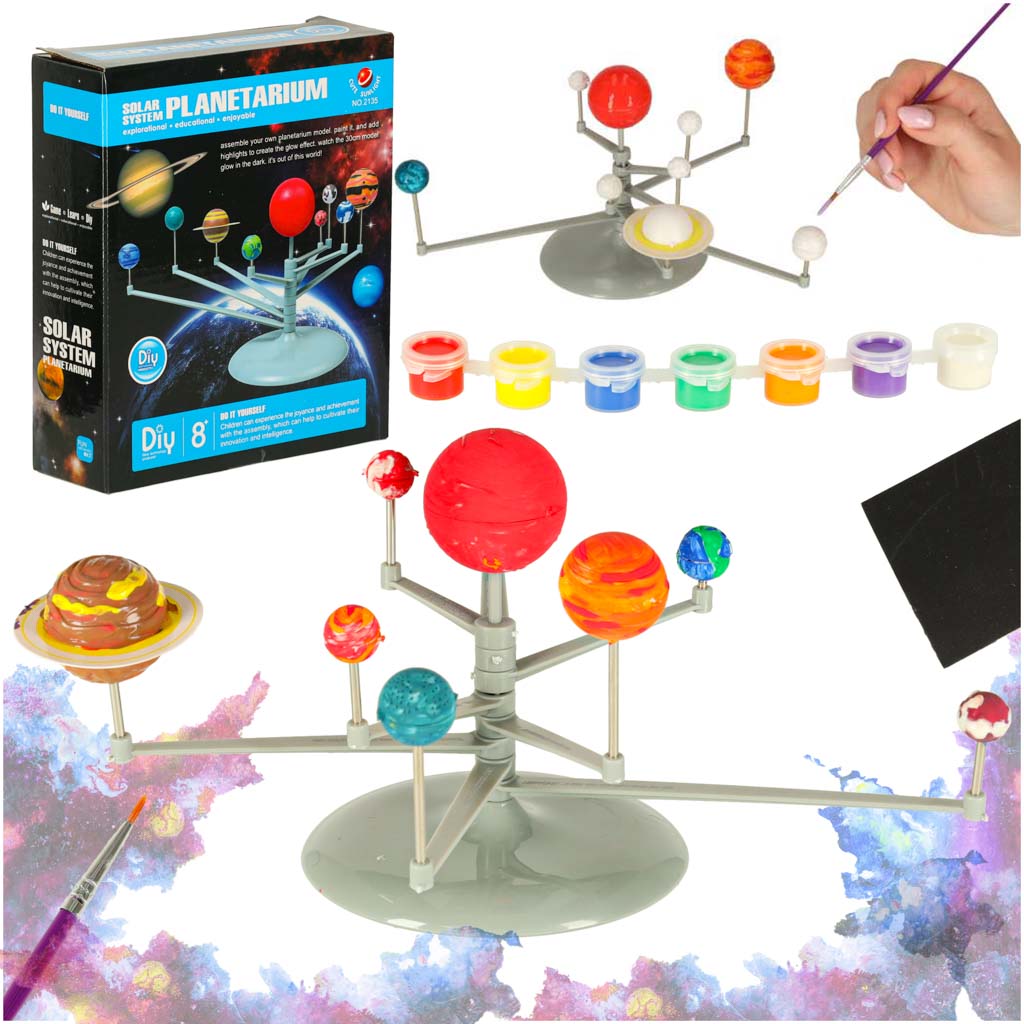 DIY päikesesüsteemi mudel