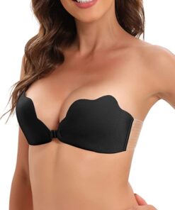 kleepuv rinnahoidja must