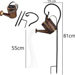 Päikesepatareiga dekoratiivne aiavalgusti - LED kastekann Soodukas.Com