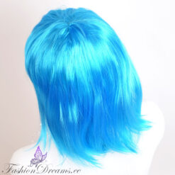 Lühike sinine parukas
