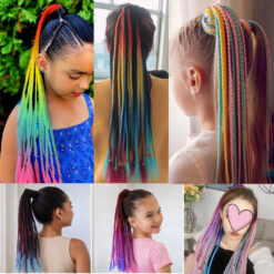 Alternative view of Punupatsidega patsikumm / juuksepikendused kummiga