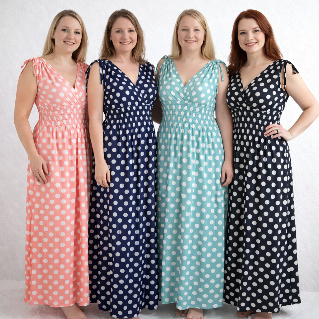 Täpiline maksikleit – Soodukas.Com Täpiline maksikleit