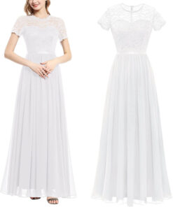 pidulik pitsist maksikleit valge