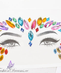 näokristallid, kleebitavad kivikesed näole