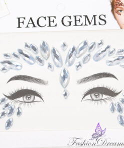 näokristallid, kleebitavad kivikesed näole