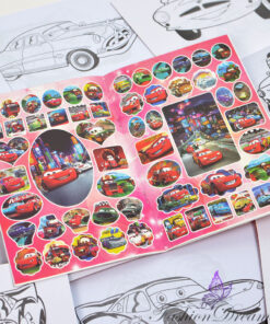 kleepsudega varviraamat cars2