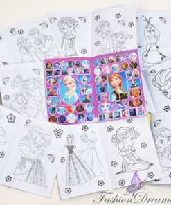 Alternative view of Kleepsudega värviraamat Frozen