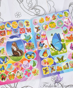 kleepsudega varviraamat liblikatega 2