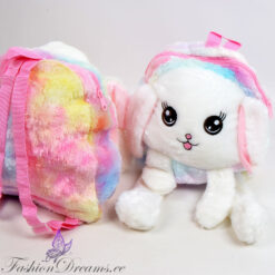 Liikuvate kõrvade ja valgustusega seljakott