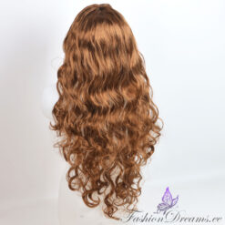 pikk brünett parukas