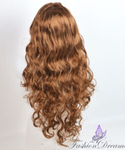 pikk brünett parukas