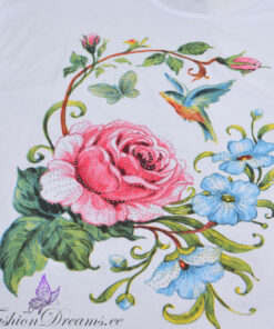 Alternative view of T-särk lilledega