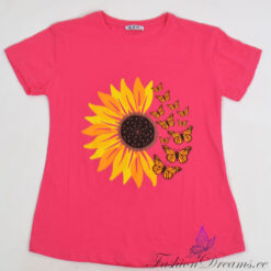 Alternative view of T-särk päevalillega