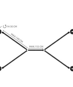 BDSM voodi külge kinnitatavad ahelad