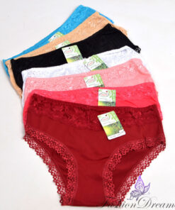 pitsiga bambuskiust aluspüksid naistele