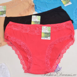 pitsiga bambuskiust aluspüksid naistele