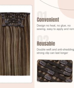 clip in juuksepikendused b4