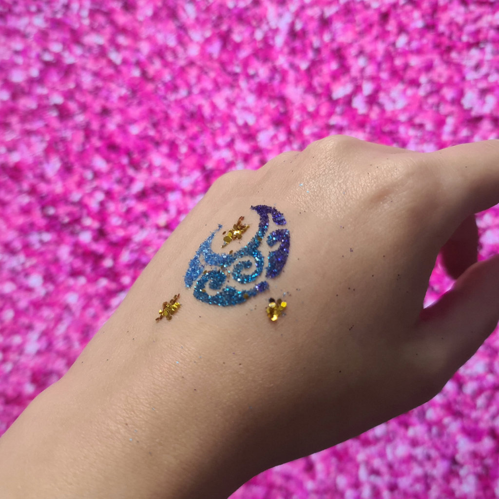 Glitter tattoo komplekt - Image 4